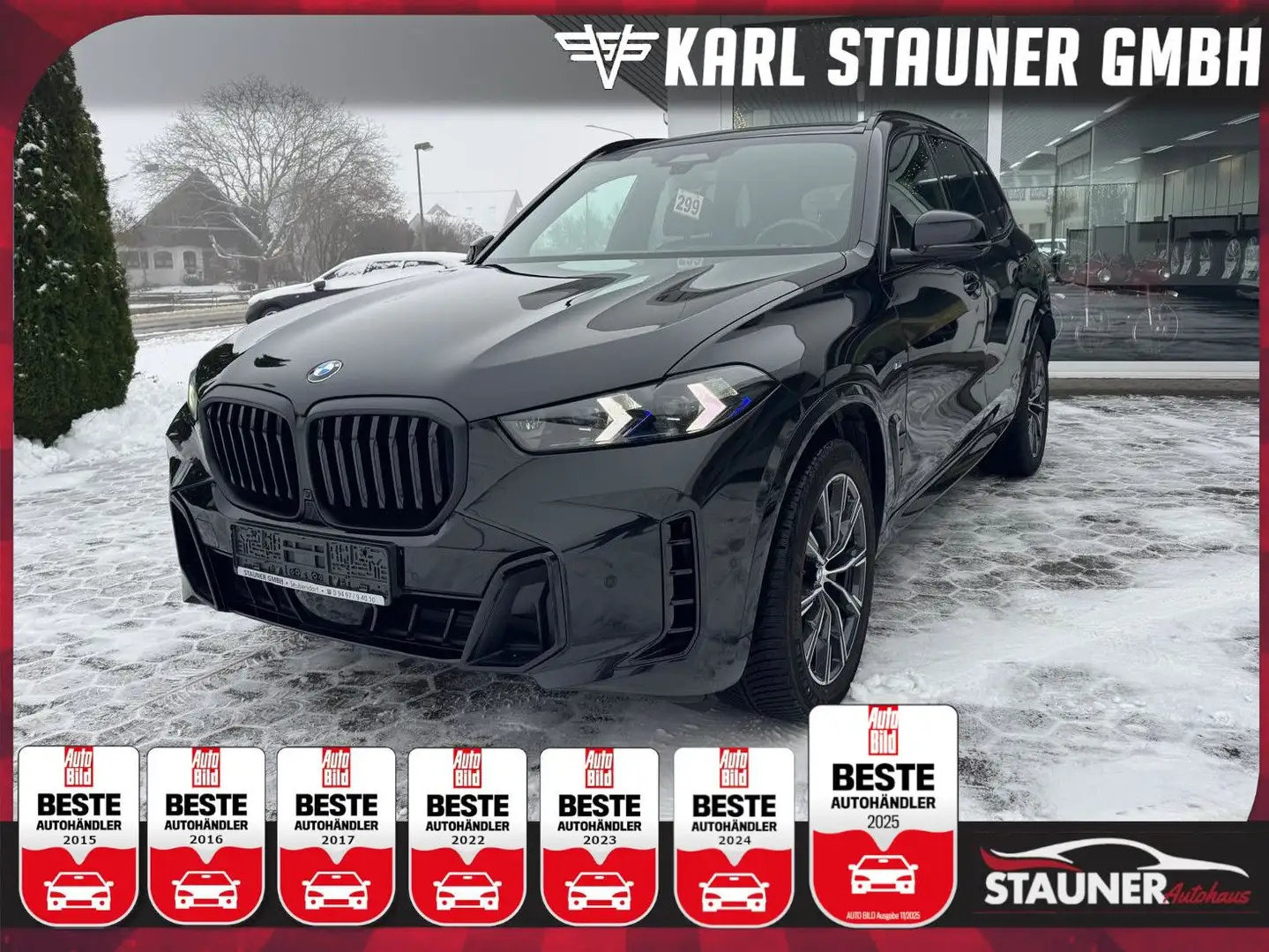 BMW X5 30d xDrive M-Sport PanoSkyLo STANDHZ HEAD AHK Schwarz - 1