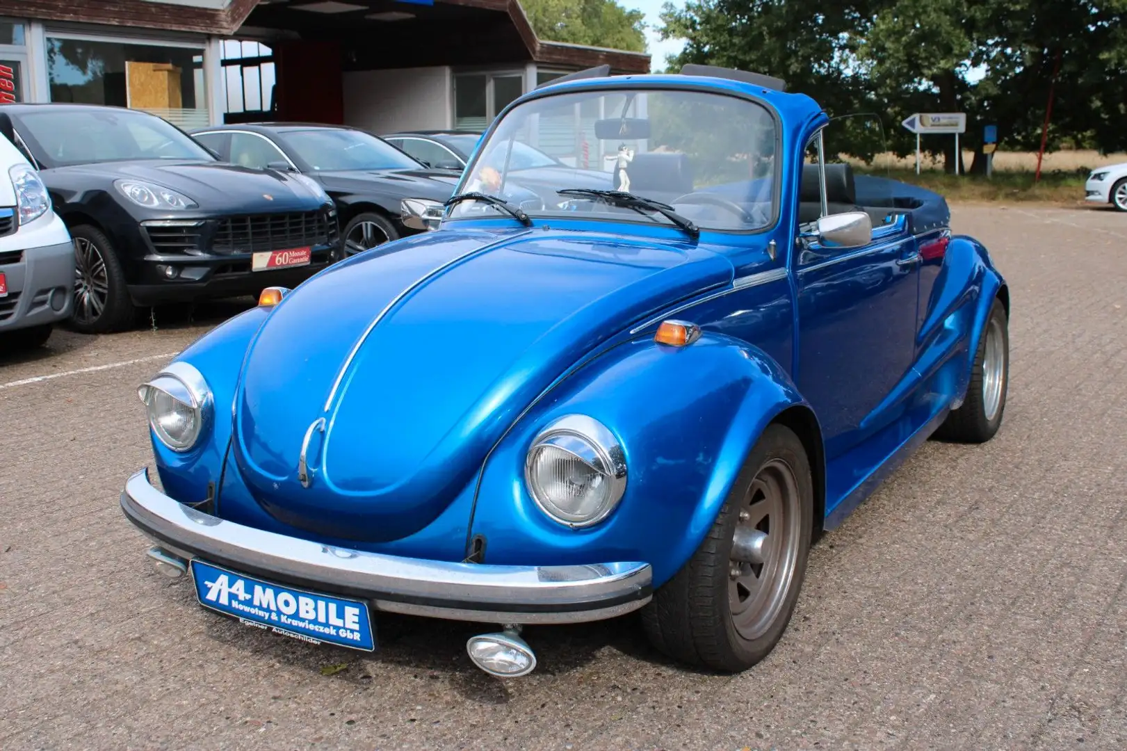 Volkswagen Käfer Cabrio Frost Umbau TÜV 09.26 Bleu - 1
