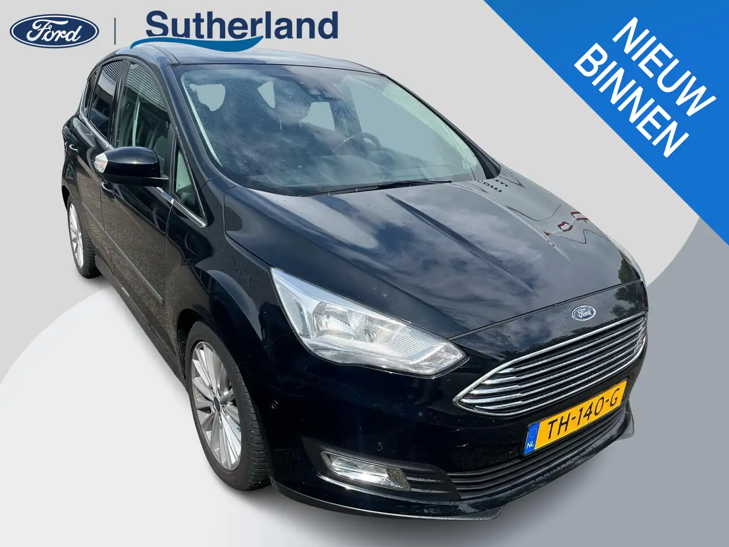 Ford C-Max 1.5 EcoBoost Titanium | 150 Pk | Trekhaak | Winter Zwart - 1