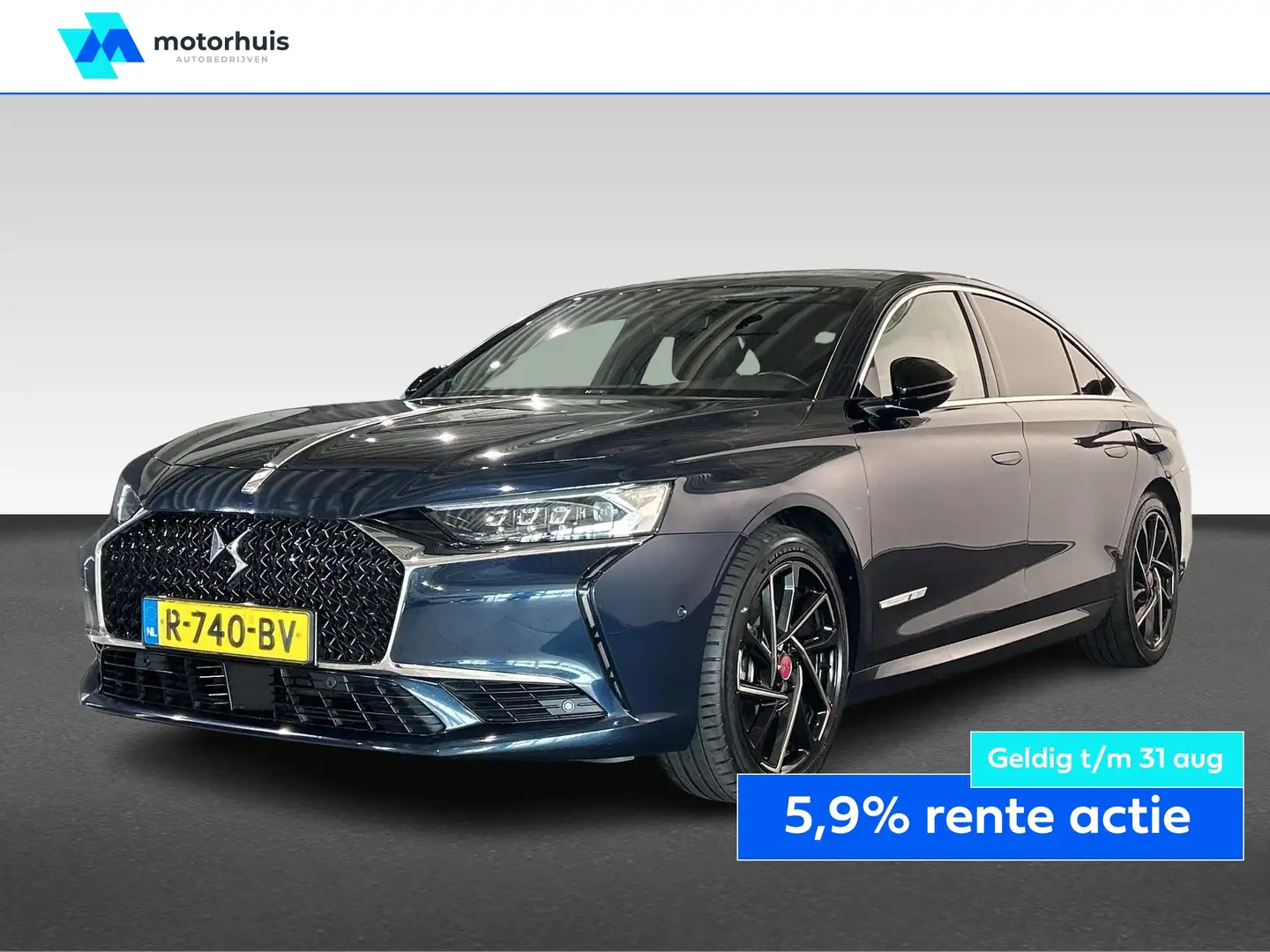 DS Automobiles DS 9 E-Tense Plug-In Hybrid 225pk Aut Performance Line+ Albastru - 1