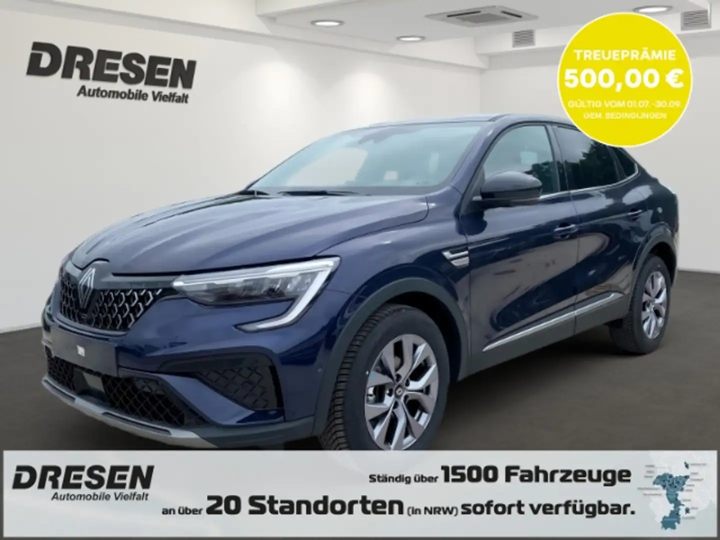 Renault Arkana Techno Mild-Hybrid EU6e LED Kamera SHZ Navigation Albastru - 1