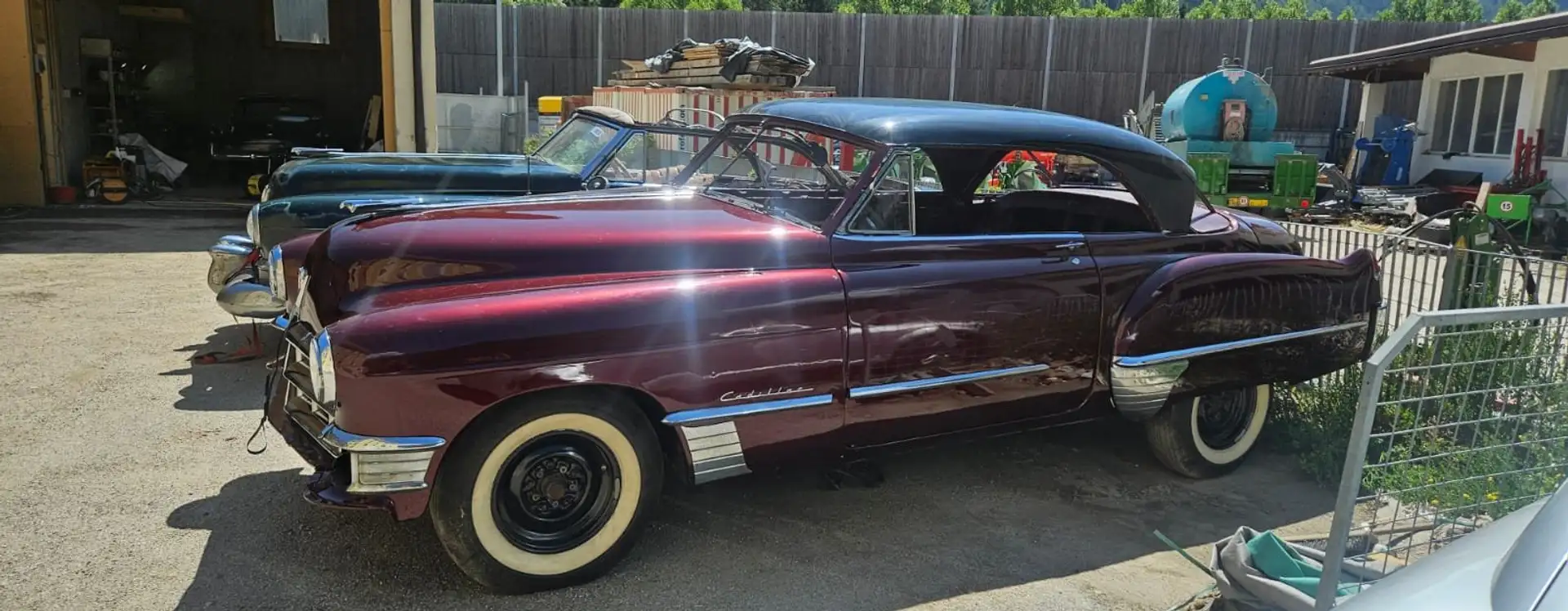 Cadillac 1949 Convertible Cabriolet Червоний - 1