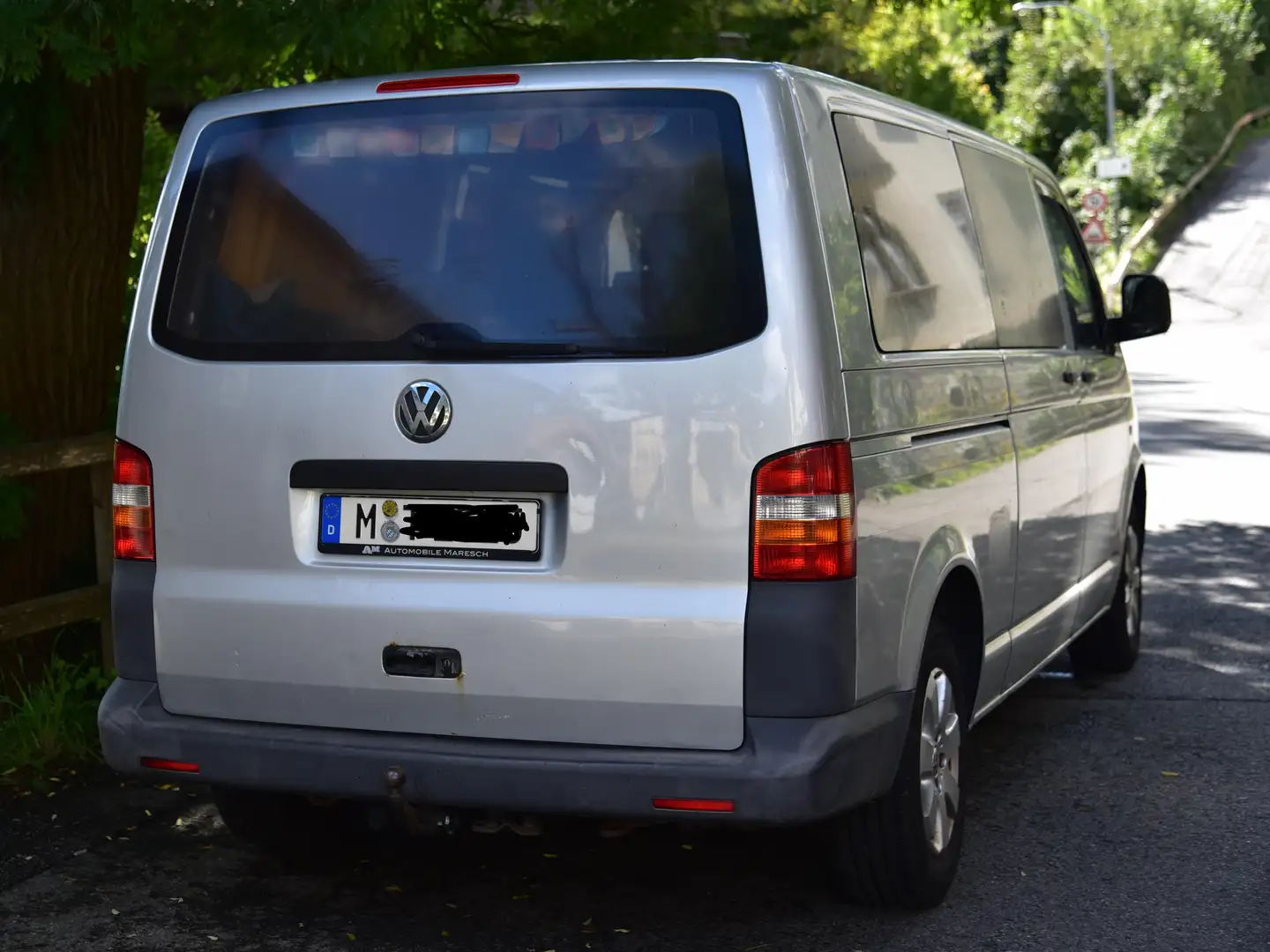 Volkswagen T5 Caravelle Volkswagen Caravelle T5 2.5 10V TDI DPF Silber - 2