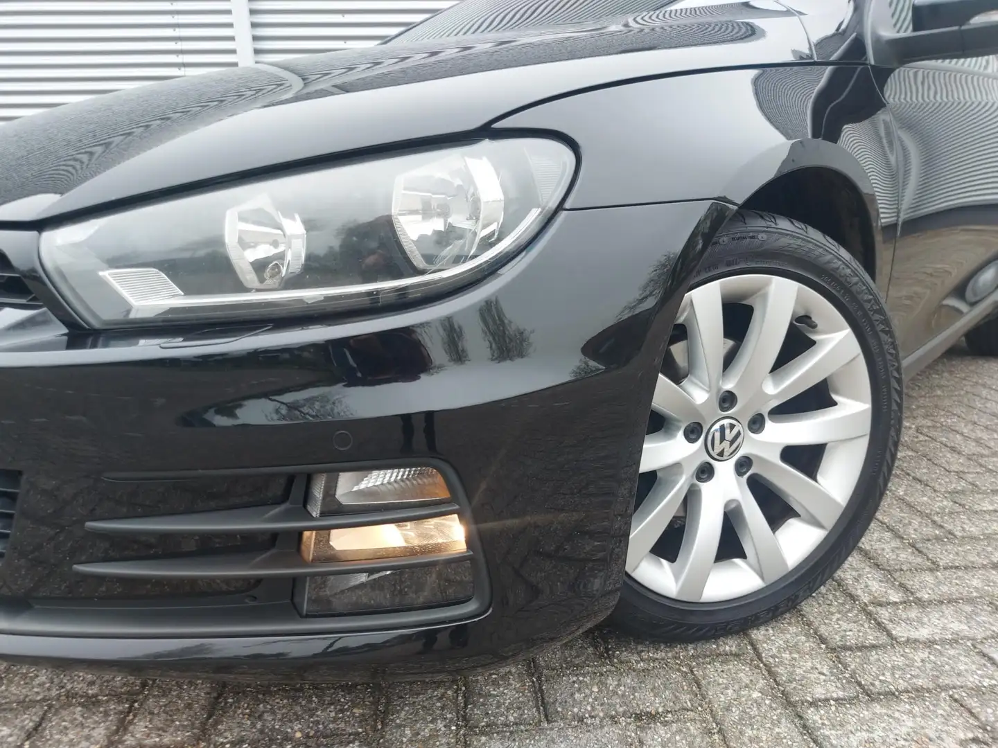Volkswagen Scirocco 1.4 TSI airco,cruise,stoelverwarming,parkeersensor Negru - 2