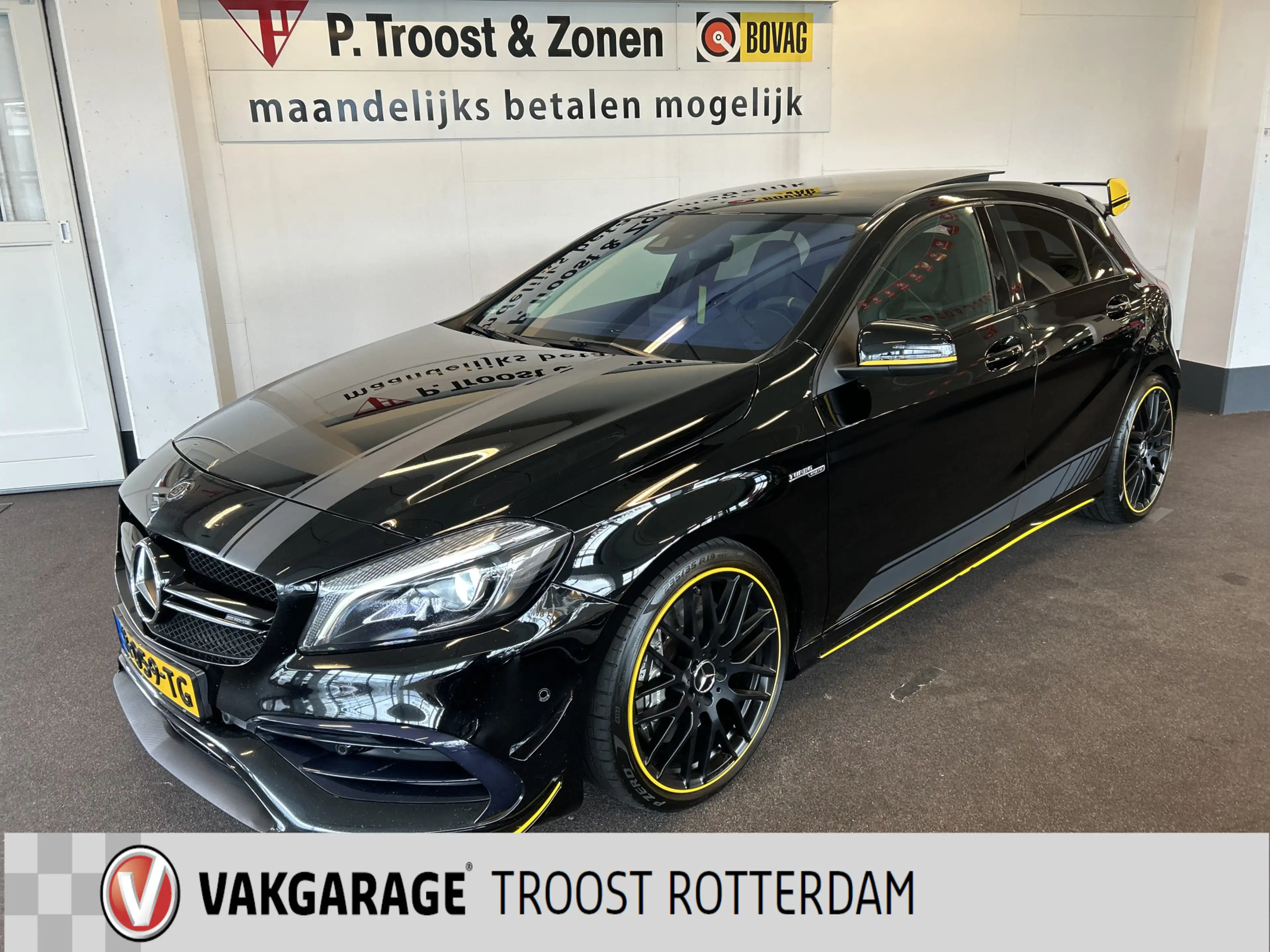 Mercedes-Benz A 45 AMG 4MATIC Yellow Night 381PK | Panoramadak | Harman/K