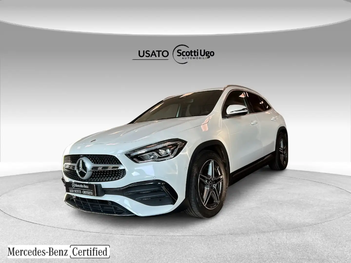 Mercedes-Benz GLA 200 200 d Premium auto Bianco - 2