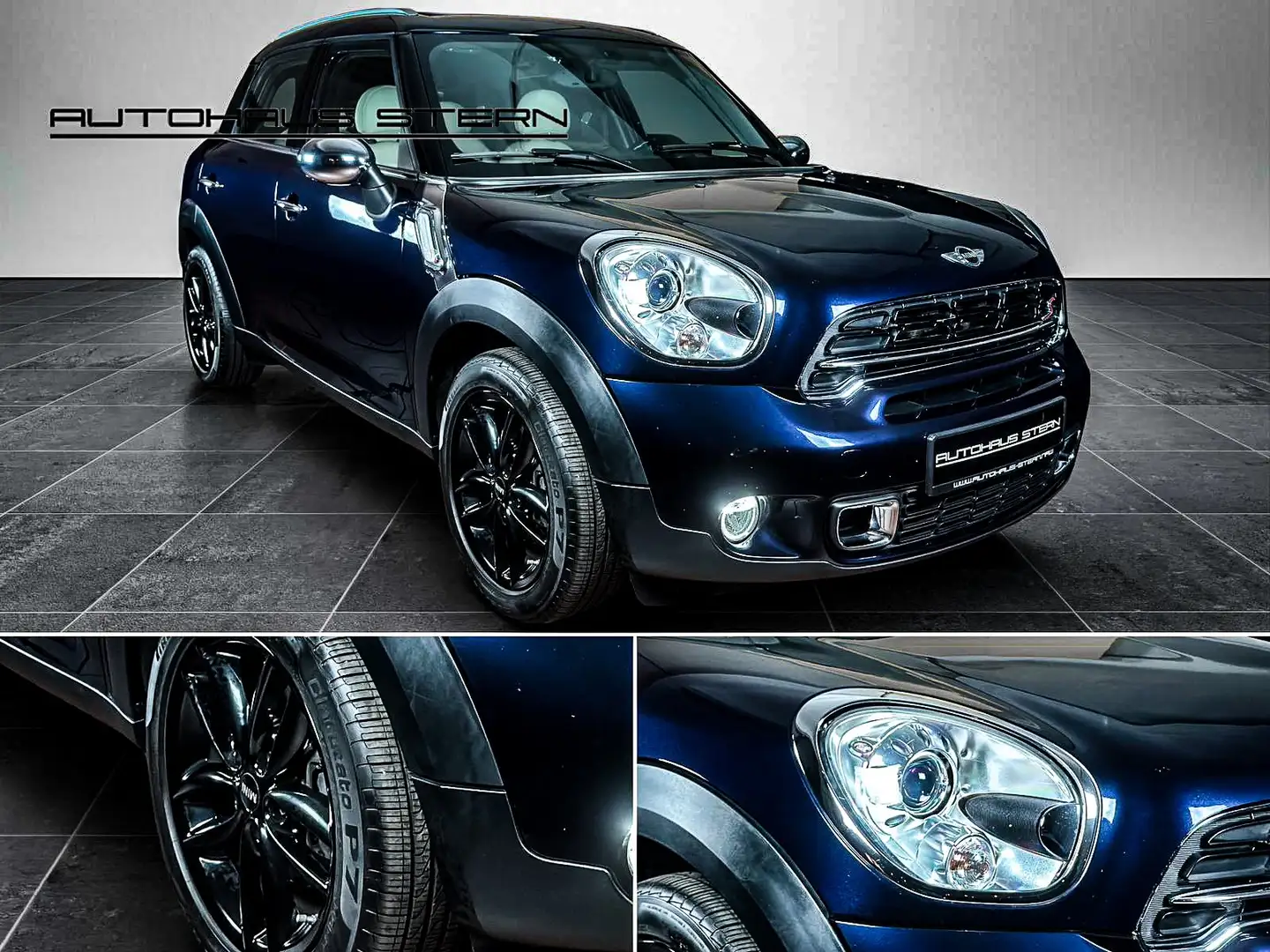 MINI Cooper SD Countryman Cooper SD Countryman*BI-XENON*LED*AUTOMATIK*PANO Bleu - 2