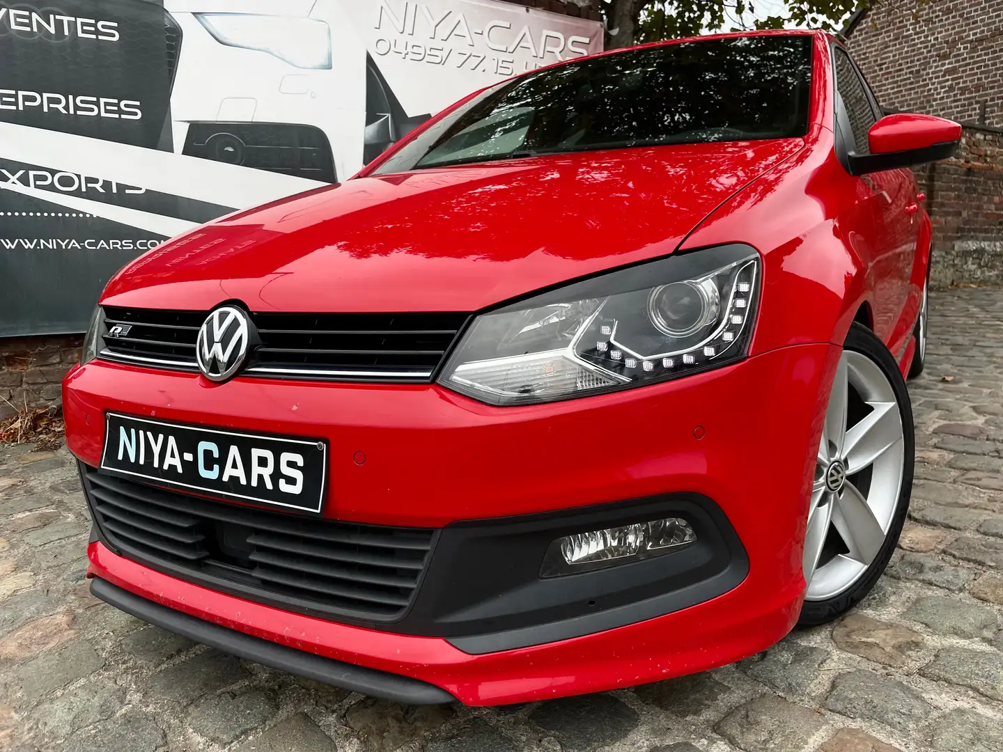 Volkswagen Polo Polo 1.2 TSI * FULL R-LINE * XENON * FULL OPTION * Rot - 1