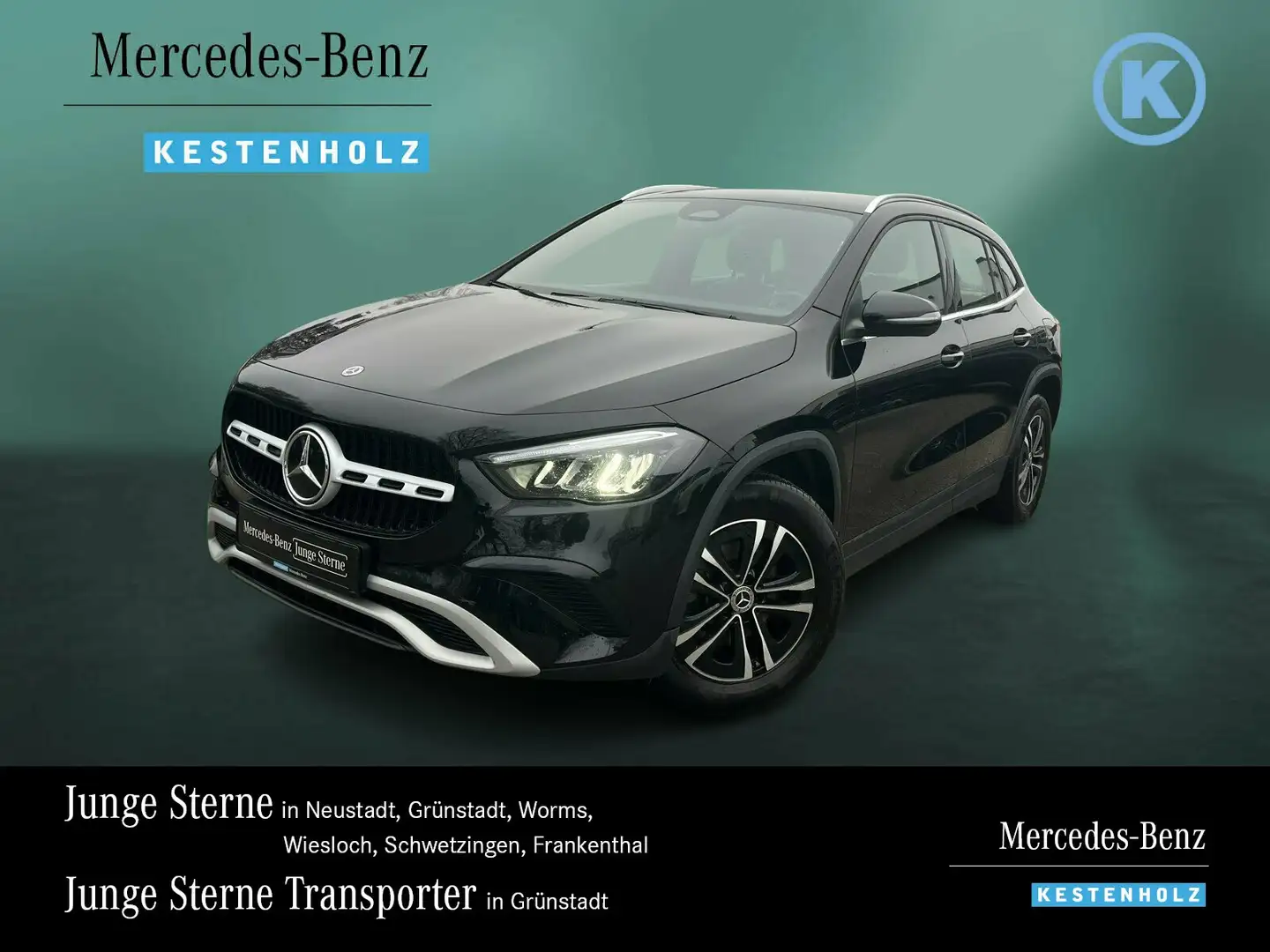Mercedes-Benz GLA 200 GLA 200 VOR.-DISTRO+KAMERA+SITZHZ+SPUR/BREMS+LED Schwarz - 1