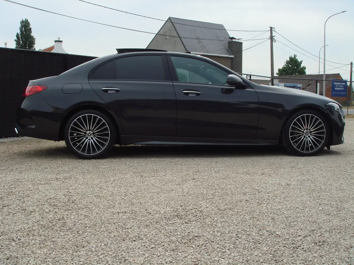 Mercedes-Benz C 200 D AMG LINE * PANODAK * NAPPA LEDER * BURMESTER * Gris - 2