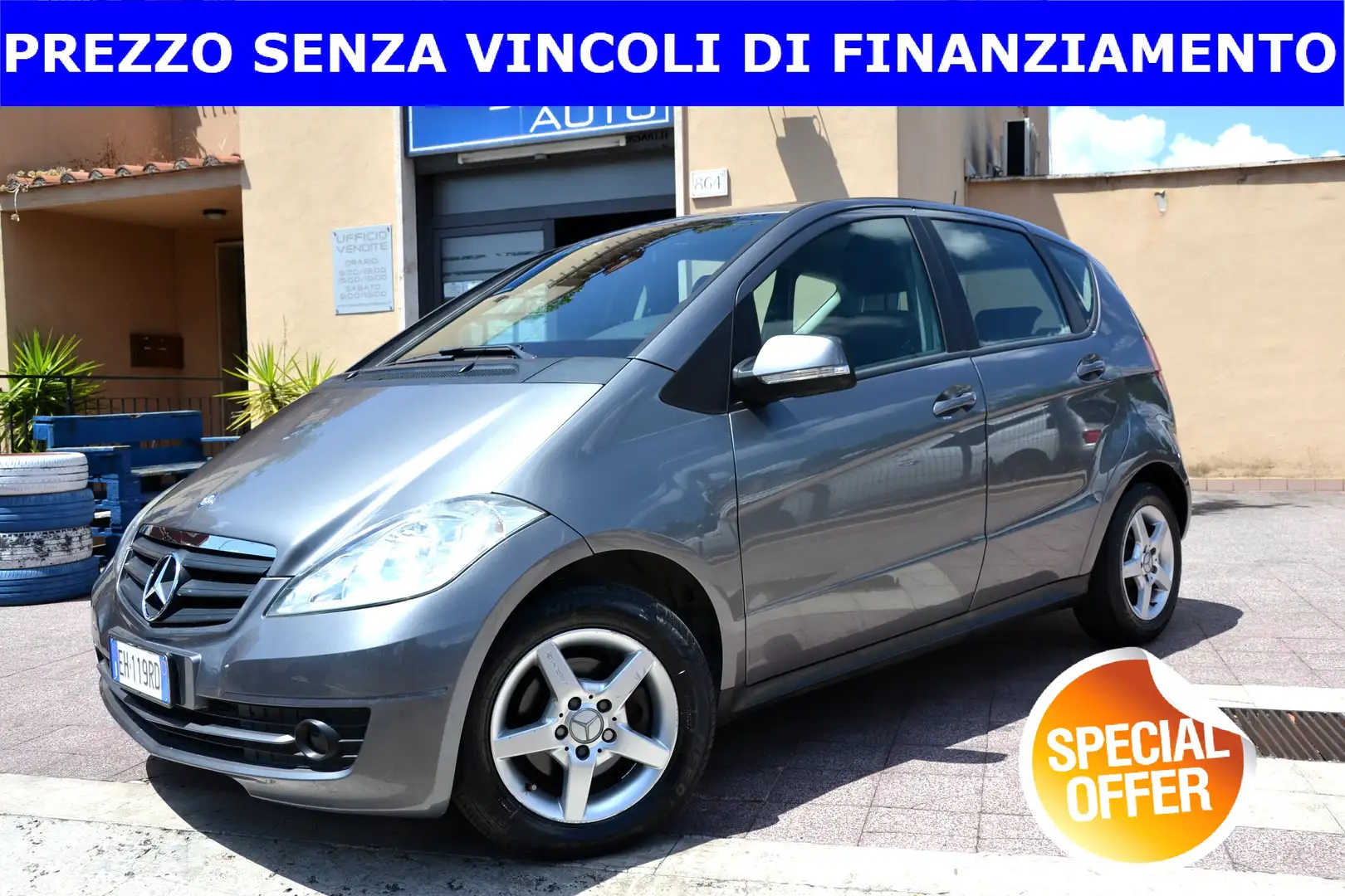 Mercedes-Benz A 180 2.0 CDI 109CV EXECUTIVE **GARANZIA 12 MESI** Grigio - 1