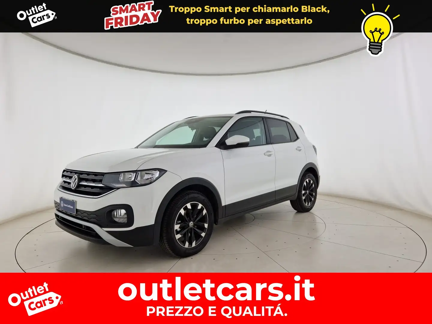 Volkswagen T-Cross 1.0 tsi style 110cv dsg Bianco - 1