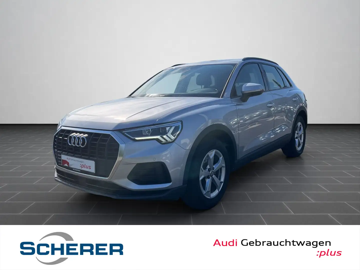 Audi Q3 35 TDI S tro. LED/Navi/uvm. Silber - 1