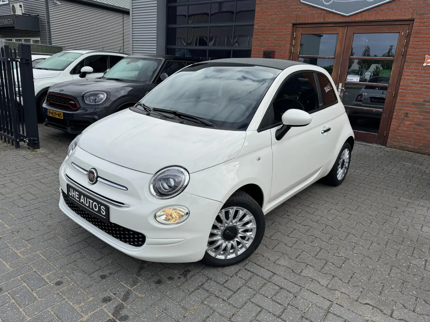 Fiat 500C 1.0 Hybrid Lounge | Clima | PDC | Cruise | Blanc - 1