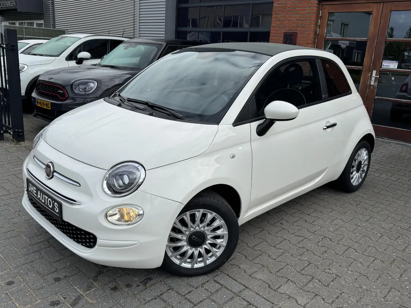 Fiat 500C 1.0 Hybrid Lounge | Clima | PDC | Cruise | Blanc - 2