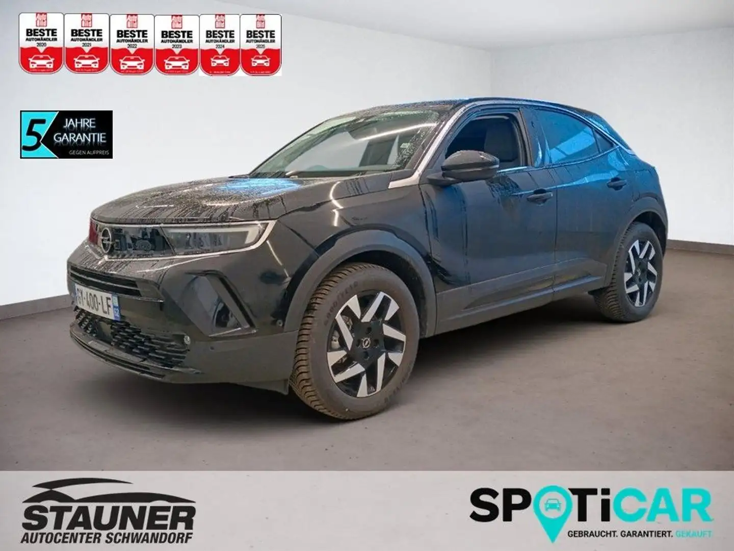 Opel Mokka-E Elegance 136PS *PDC*11kW OBC*KAMERA* Schwarz - 1