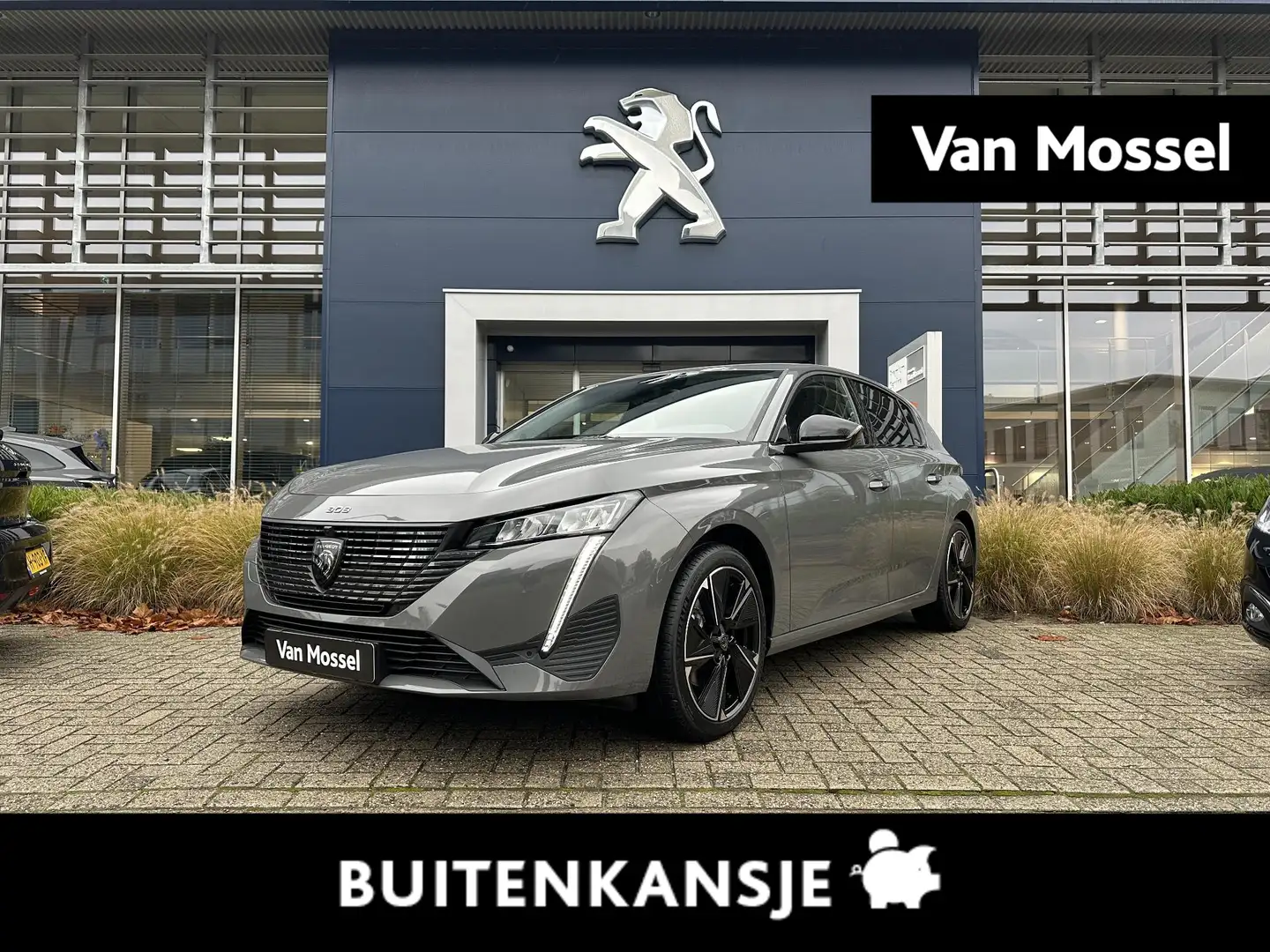 Peugeot 308 e-308 Allure EV 54 kWh l Voorraad l 360 Vision & D Gris - 1