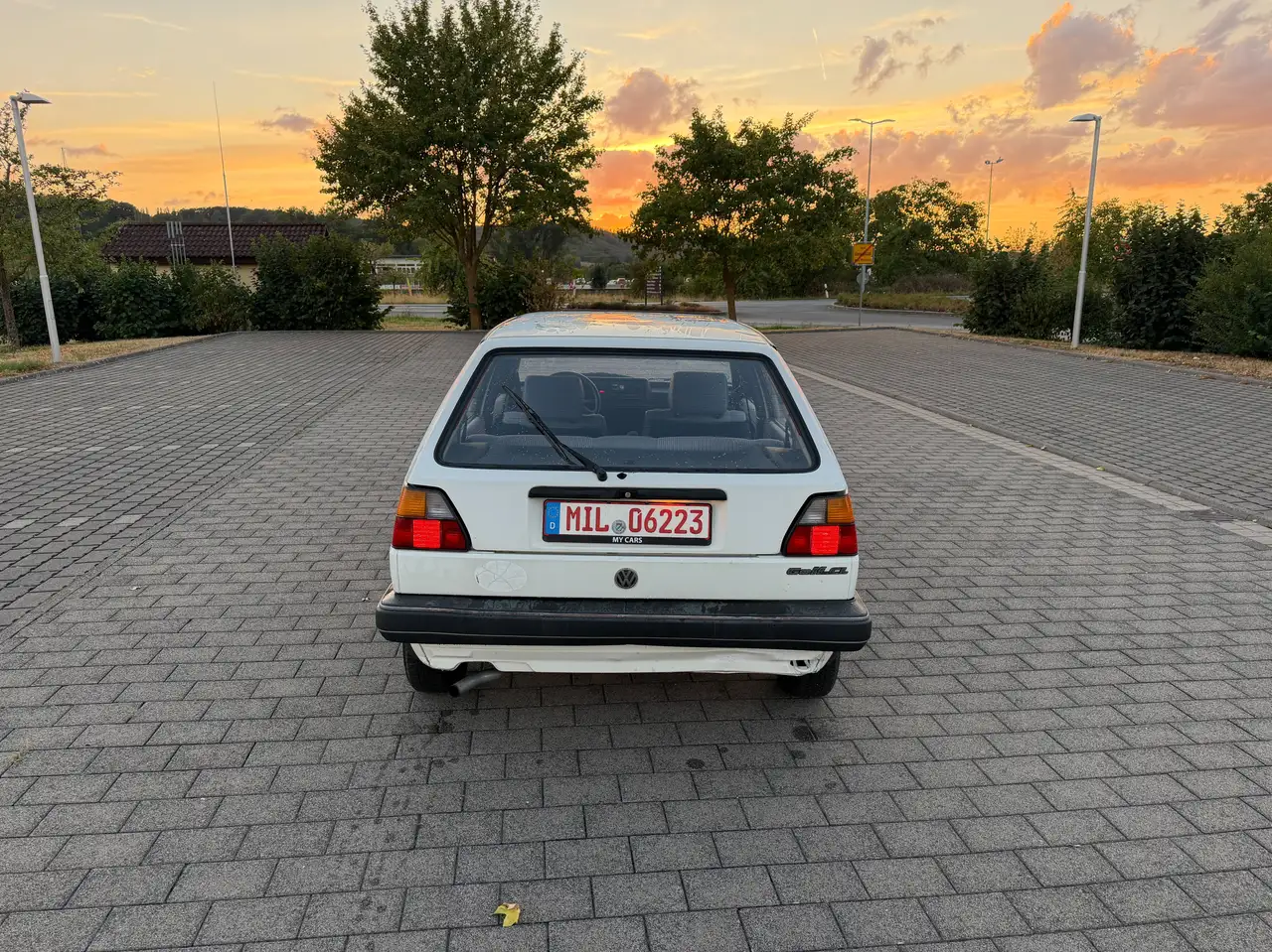 Volkswagen Golf II CL *4-Türer*2.Hand*S-Heft*, foto 6