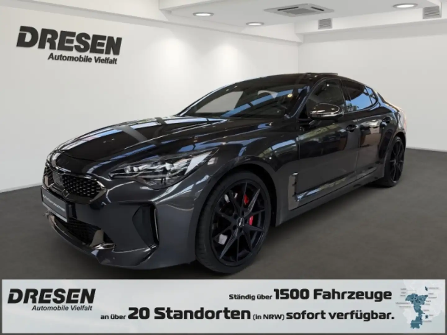 Kia Stinger GT 3.3 T-GDI / PANO / BASTUK / BROCK 20 SCHWARZ /1 Grau - 1