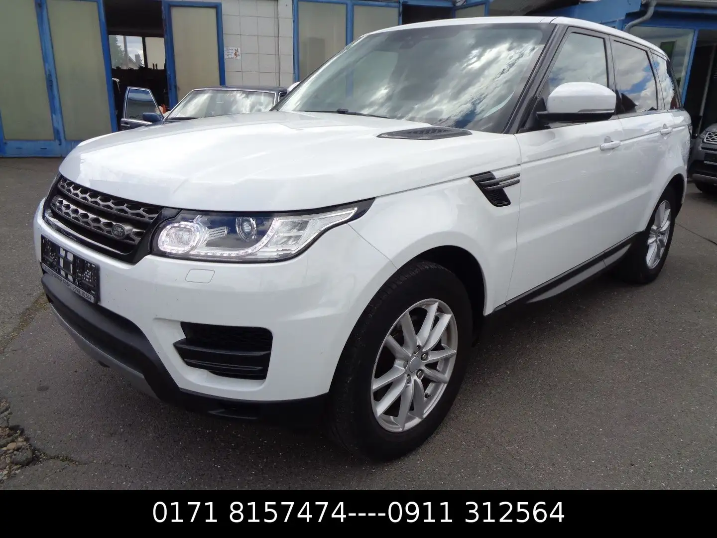 Land Rover Range Rover Sport S       neuer Motor 1.Hand Weiß - 1
