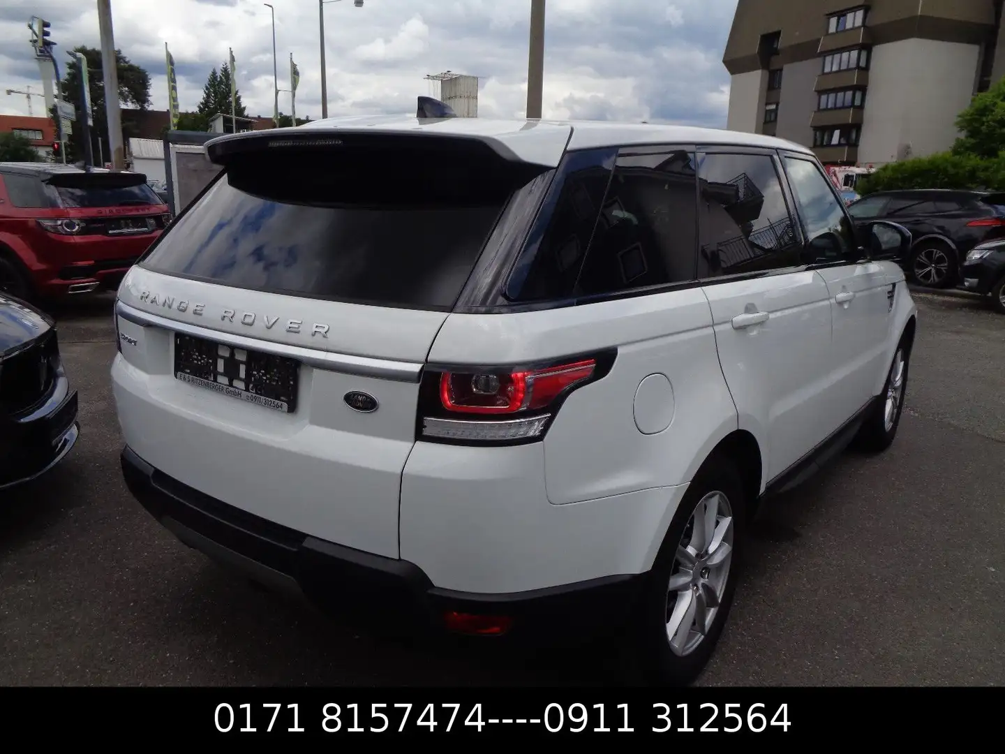 Land Rover Range Rover Sport S       neuer Motor 1.Hand Weiß - 2