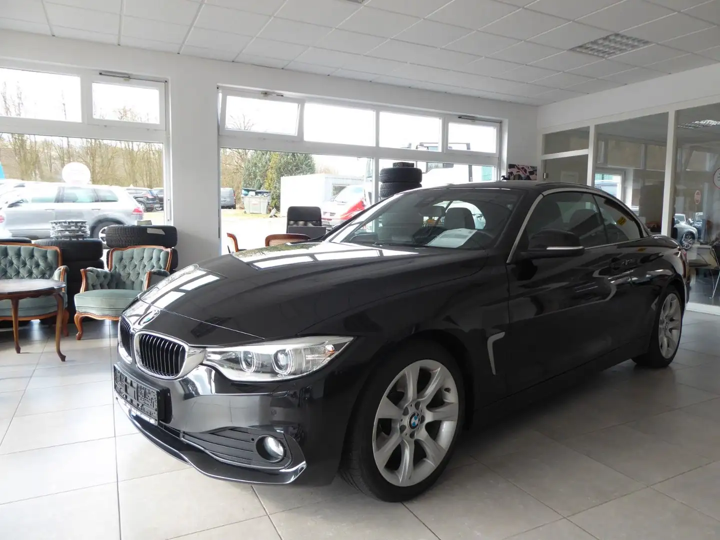 BMW 420 4 Cabrio Schwarz - 1