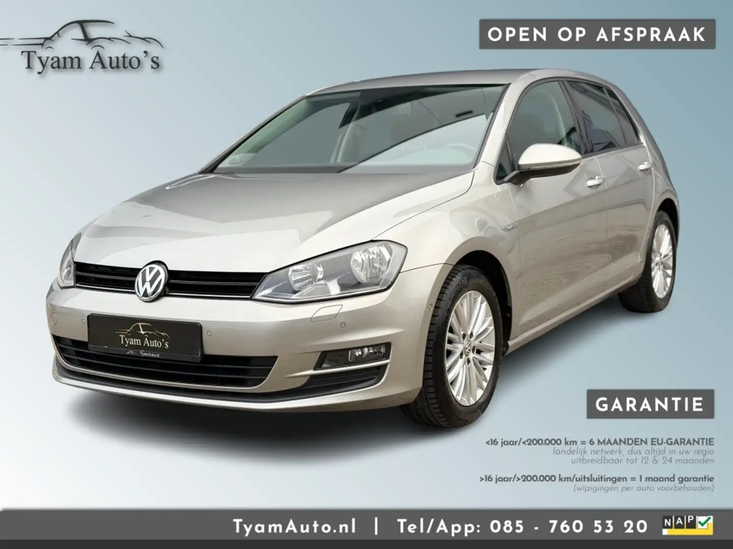 Volkswagen Golf 1.2 CUP BMT / AIRCO PDC-RONDOM SPORTVELGEN Silber - 1