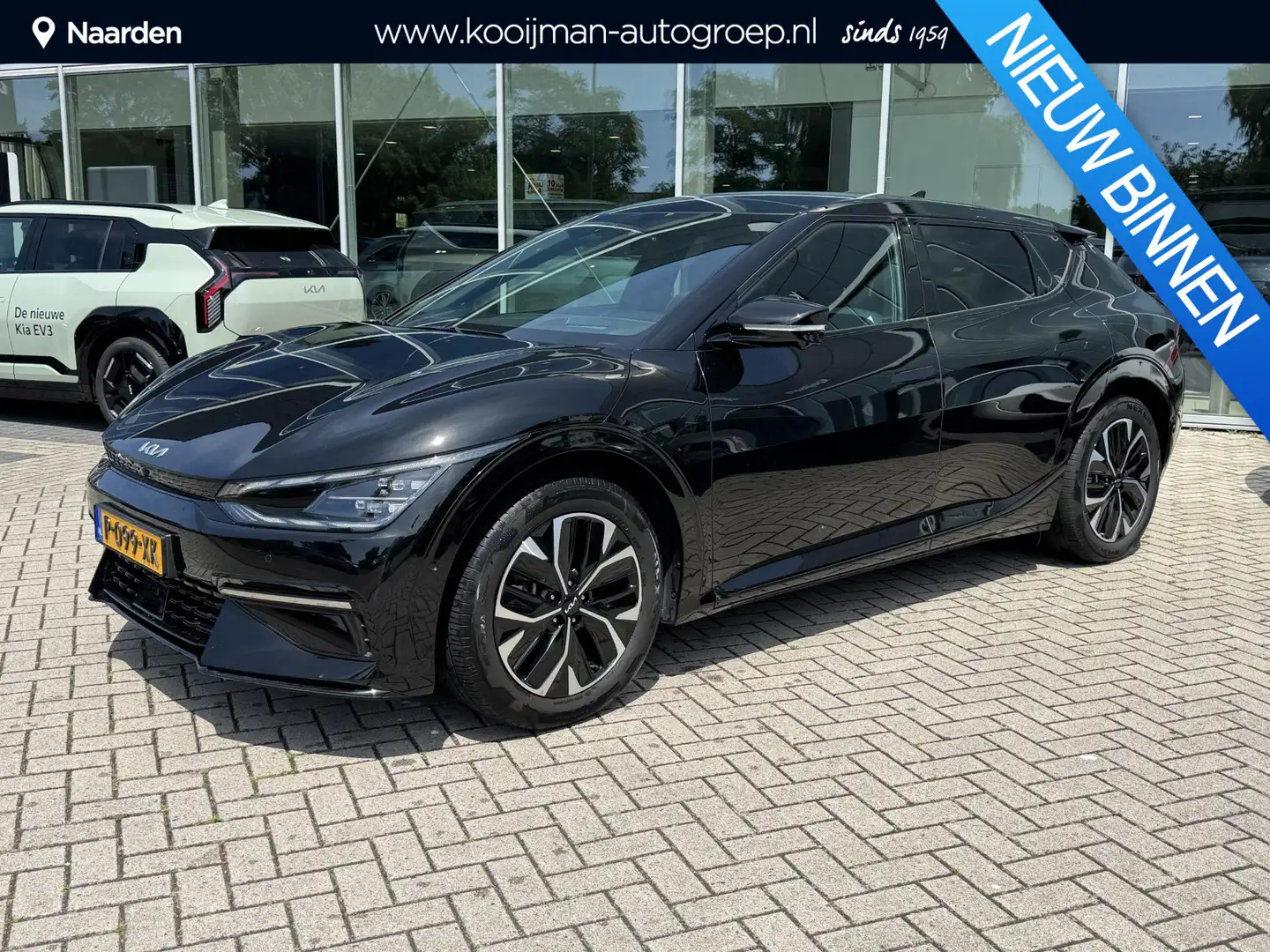 Kia EV6 GT-Line 77.4 kWh Afneembare trekhaak Zwart - 1