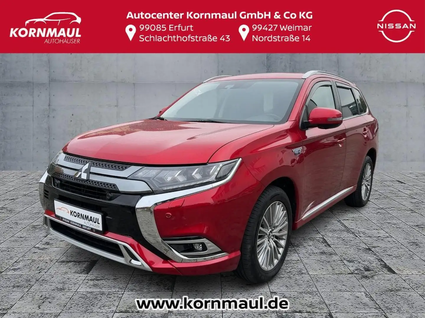 Mitsubishi Outlander Hybrid 2.4 210PS 4WD ALLRAD Rot - 1