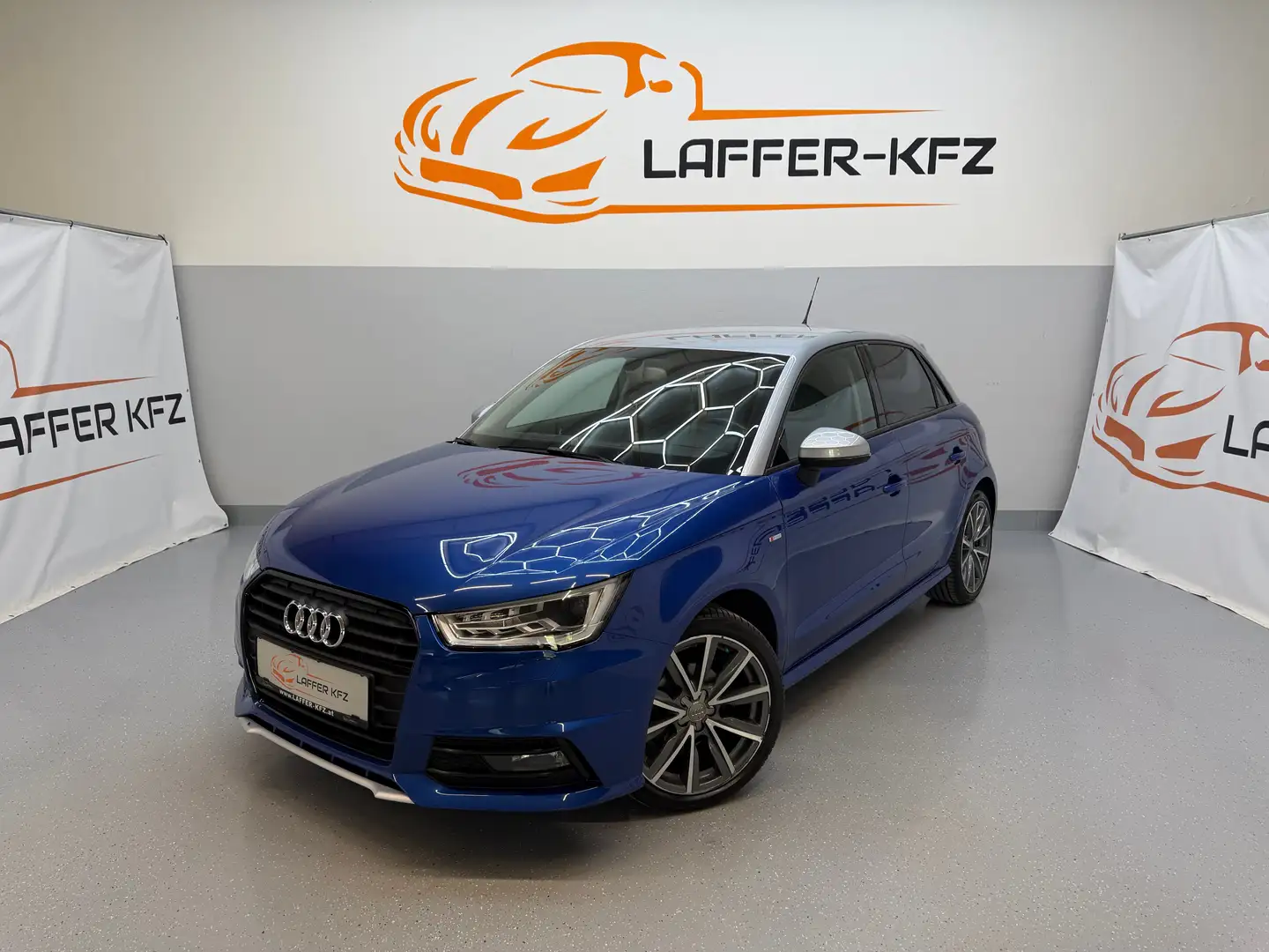 Audi A1 SB 1,0 TFSI Sport S-Line KLIMAAUTO SITZHZG Blau - 1