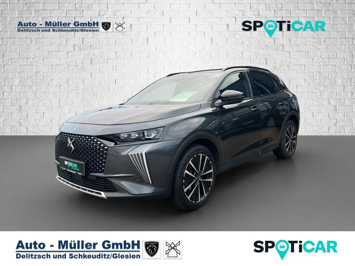 DS Automobiles DS 7 Crossback DS7 Blue-HDI 130 EAT8 Etoile/ Navi/LED Grau - 1
