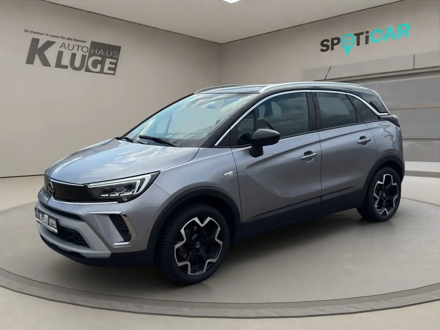 Opel Crossland X Crossland 1,2 Ultimate AT, RFK, DAB, LED, Navi Grau - 1