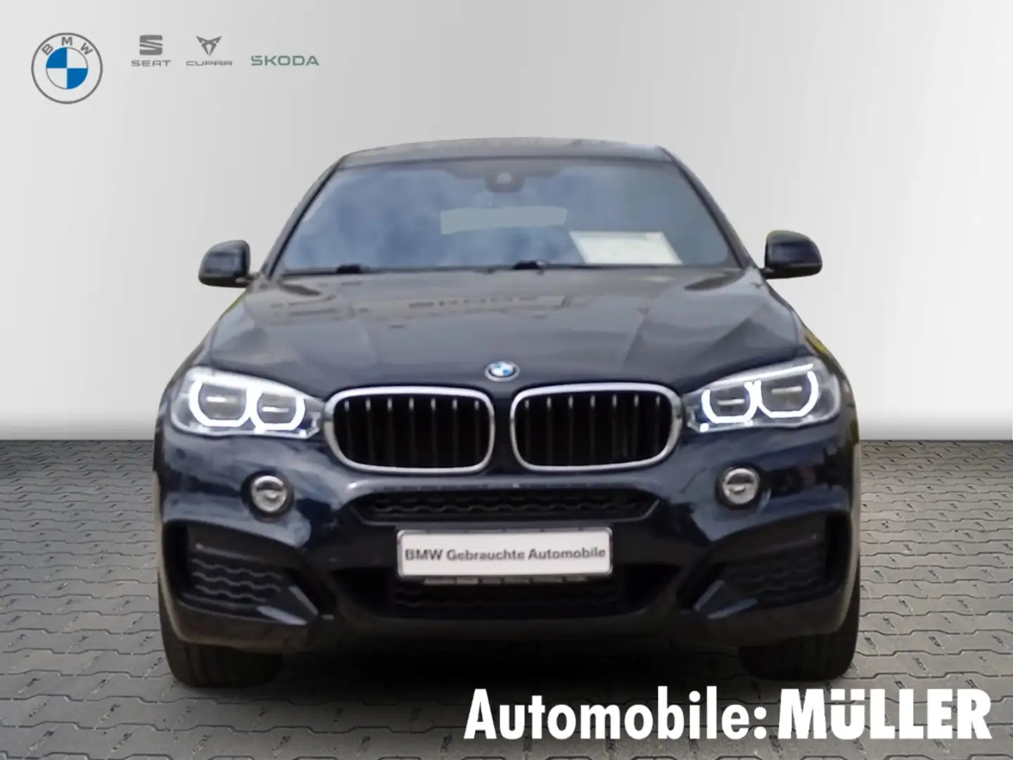 BMW X6 xDrive 30d M SPORT+AHK+GSD+KAMERA+ADPT.LED+++ Nero - 2