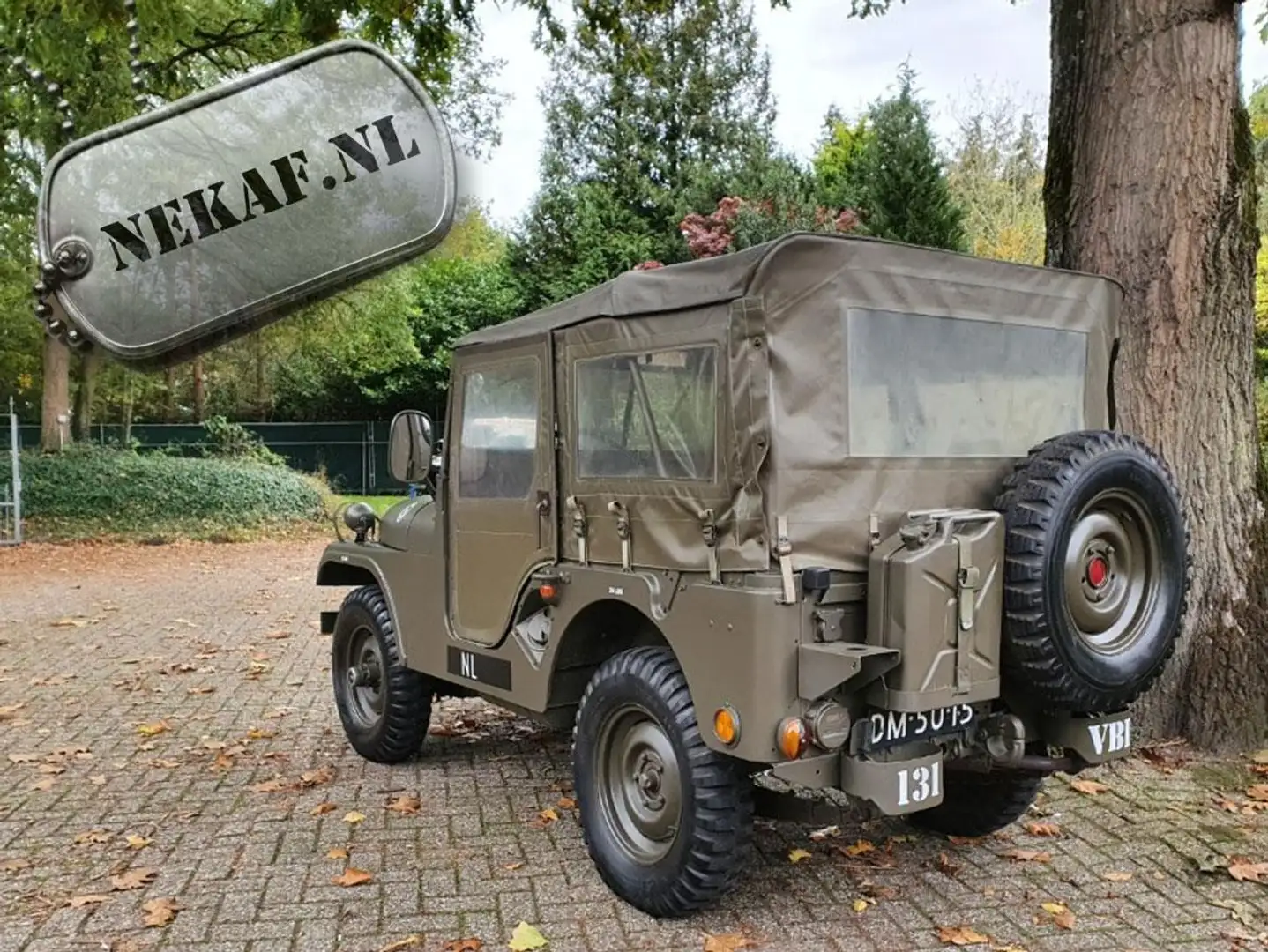 Jeep Willys Nekaf M38a1 GERESTAUREERD LPG Verde - 2