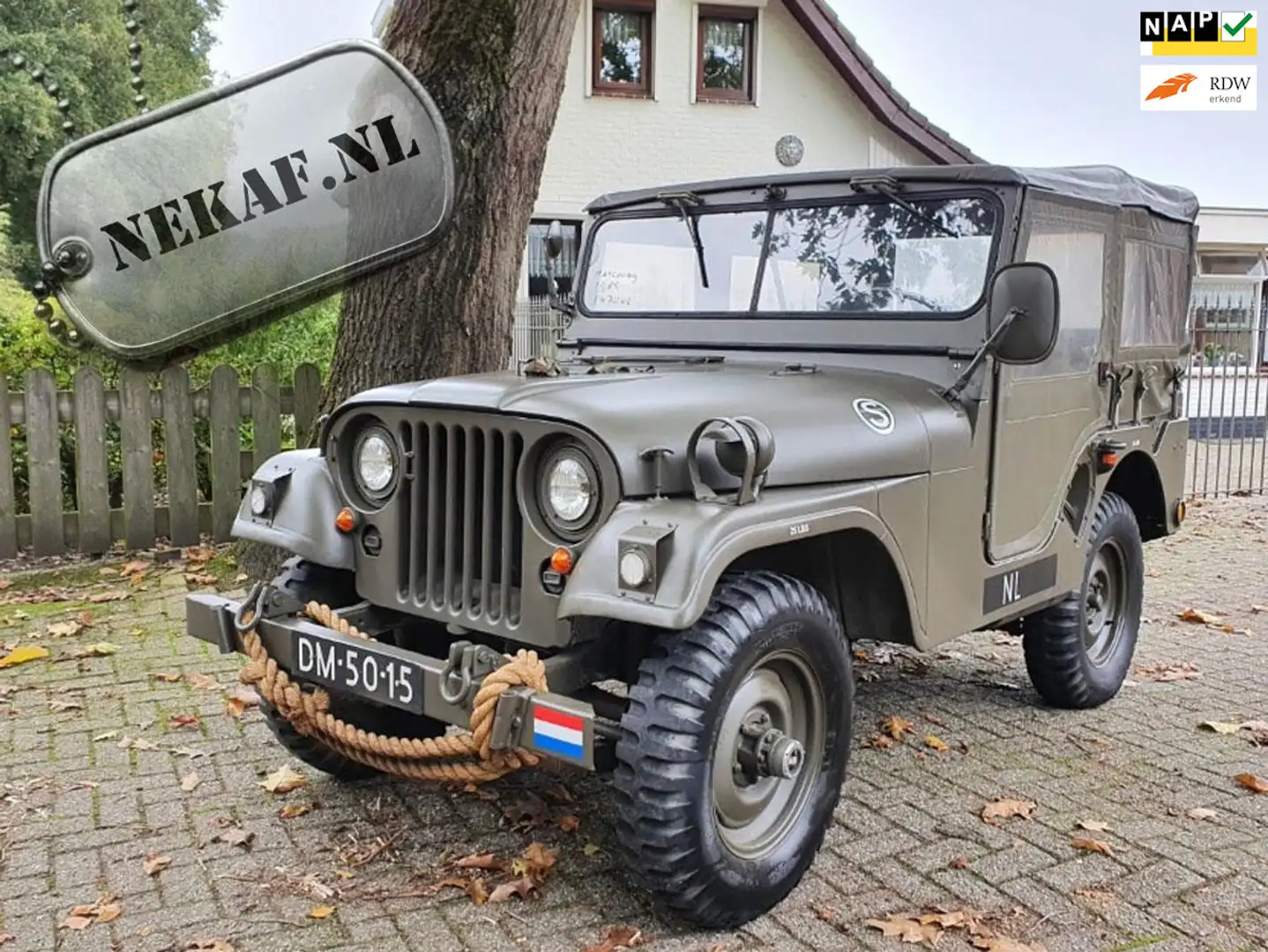 Jeep Willys Nekaf M38a1 GERESTAUREERD LPG Verde - 1