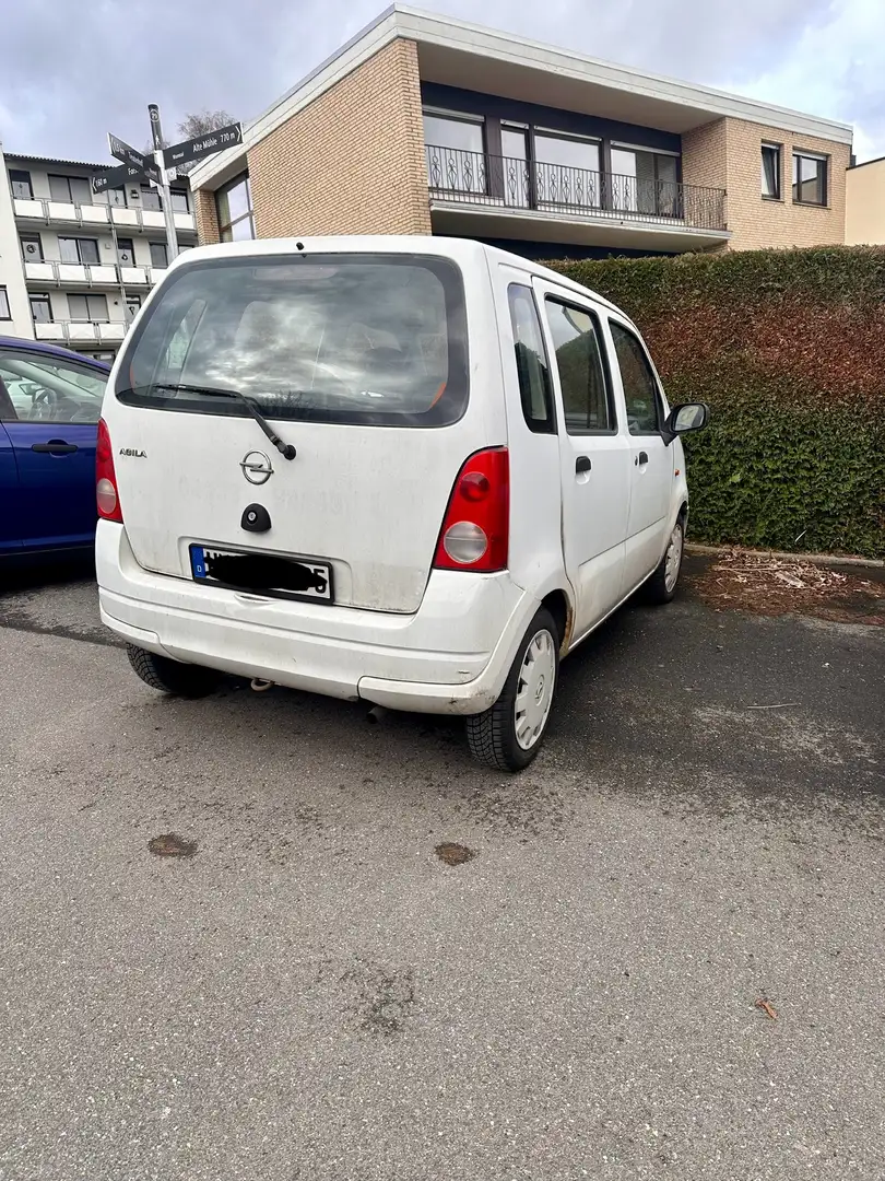 Opel Agila 1.0 12 V Alb - 2