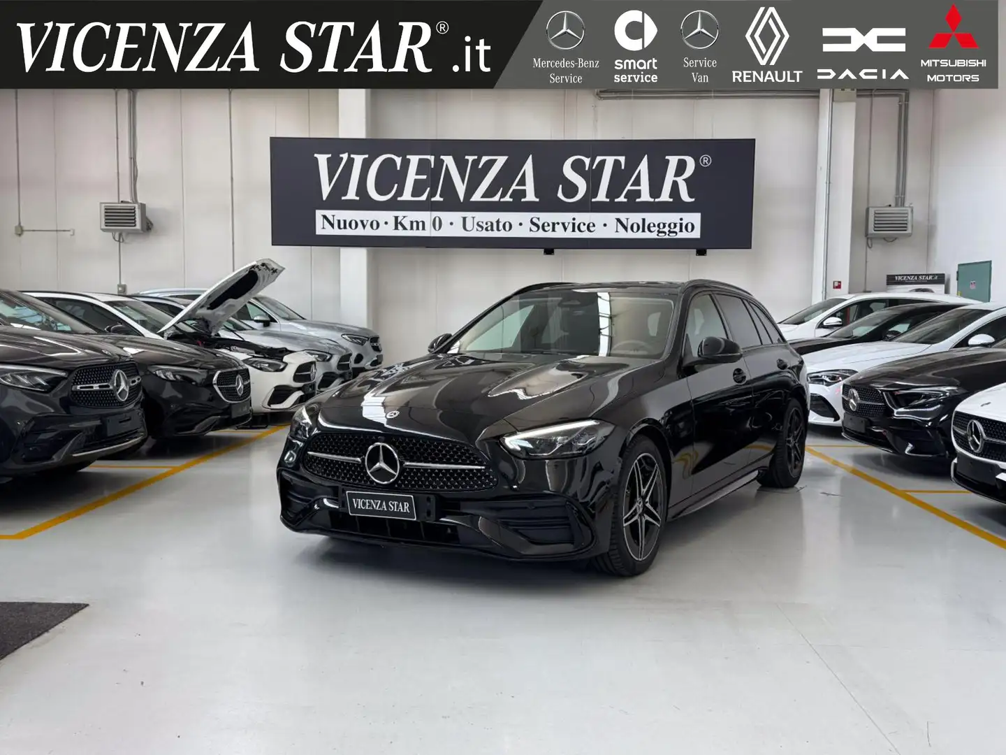 Mercedes-Benz C 220 d MHV S.W. AMG ADVANCED PLUS Nero - 1