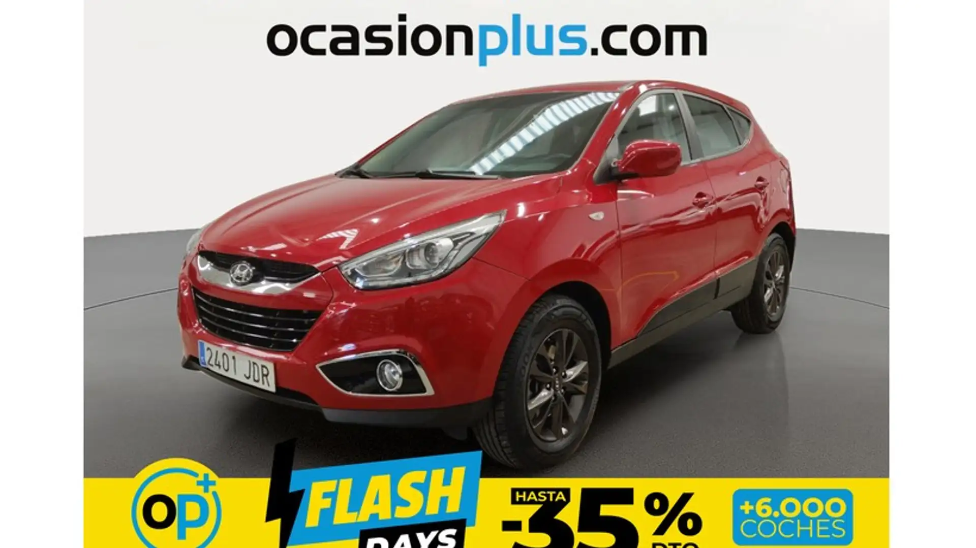 Hyundai iX35 1.7CRDI Klass 4x2 Rojo - 1