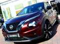 Nissan Juke 1.0L N-DESIGN BLACK*BT.AUT*CUIR*CAM*NAVI*GARANTIE* Rood - thumbnail 1