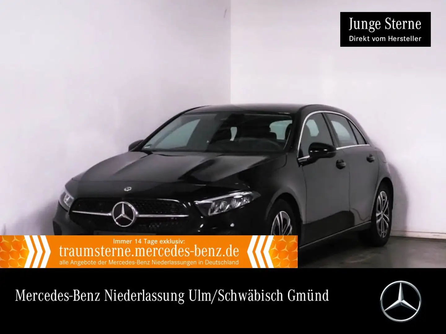 Mercedes-Benz A 200 PROGRESSIVE+360°+LED+TOTW+7G Schwarz - 1
