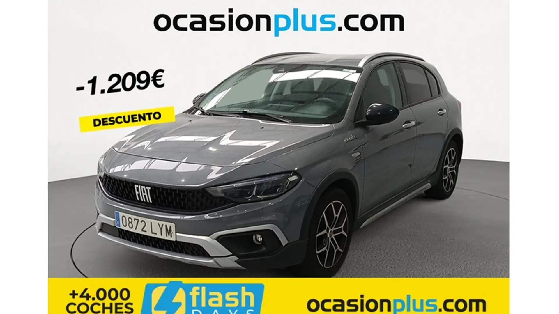Fiat Tipo 1.0 GSE Cross Grijs - 1