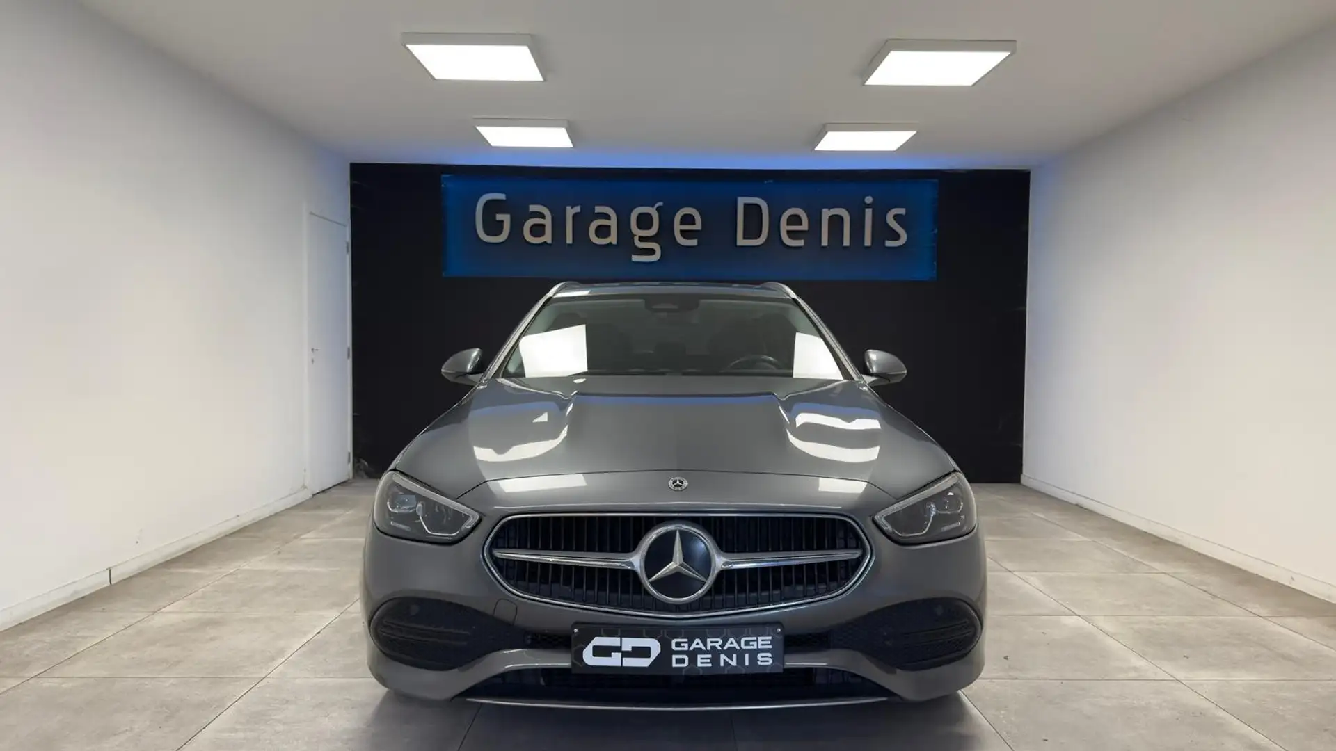 Mercedes-Benz C 200 Break d LUXURY LINE*GPS+CAMERA*LED*CUIR*GARANTIE* Grijs - 2