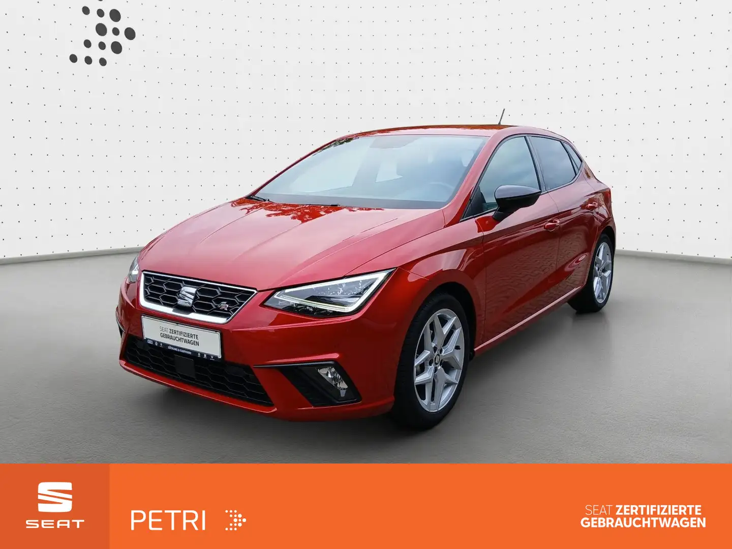 SEAT Ibiza FR-Line 1.0 TSI *NAVI*KAM*SHZ*LED*BEATS*PD Rouge - 1