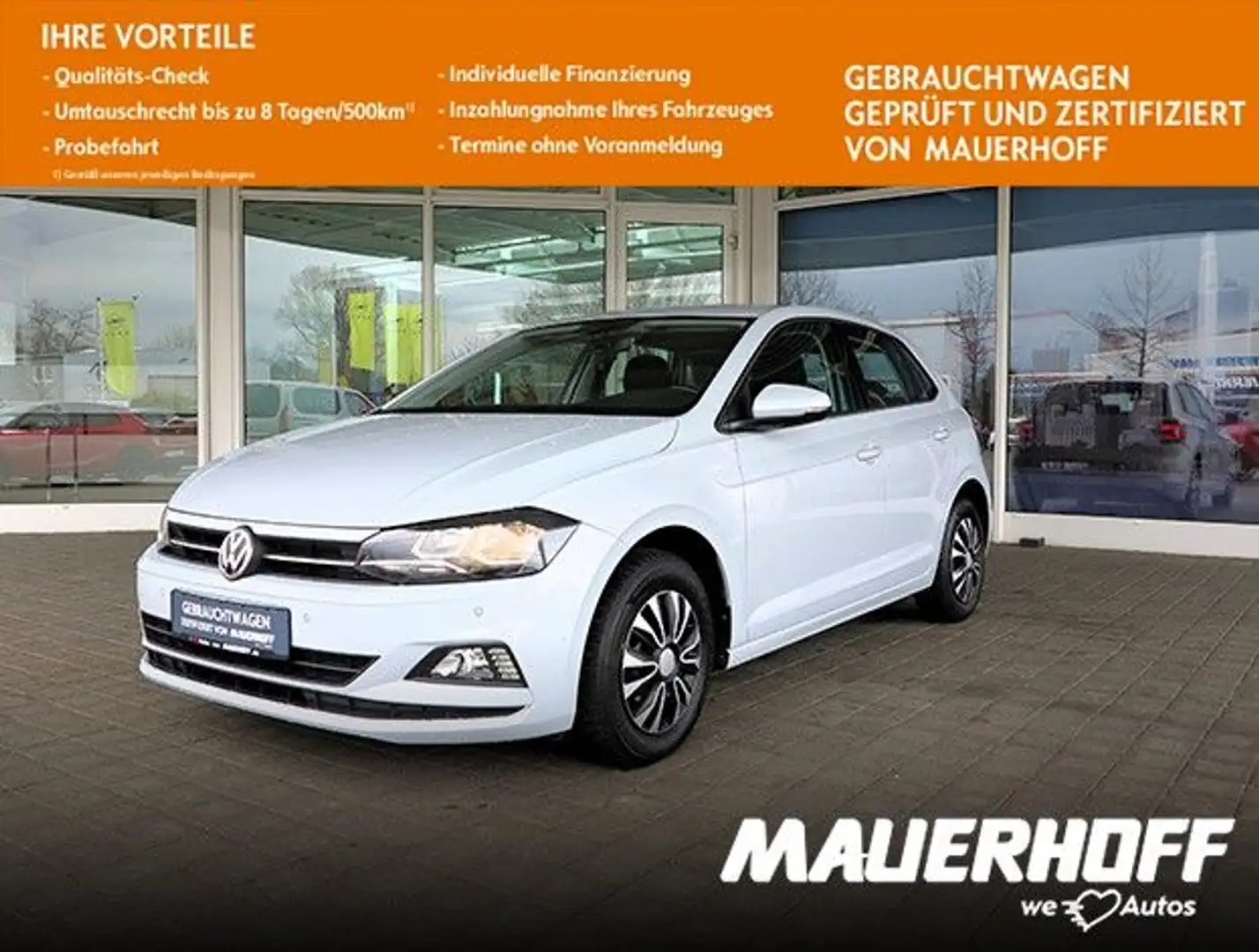 Volkswagen Polo VI Highline | Sitzh. | PDC | Klimaaut | HSA Argent - 1