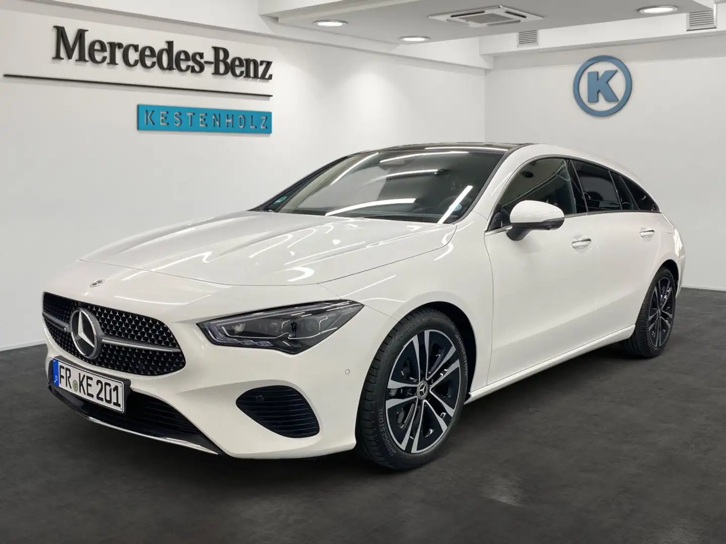 Mercedes-Benz CLA 200 Shooting Brake PROGRESSIVE+360°+PANO+AHK Weiß - 2