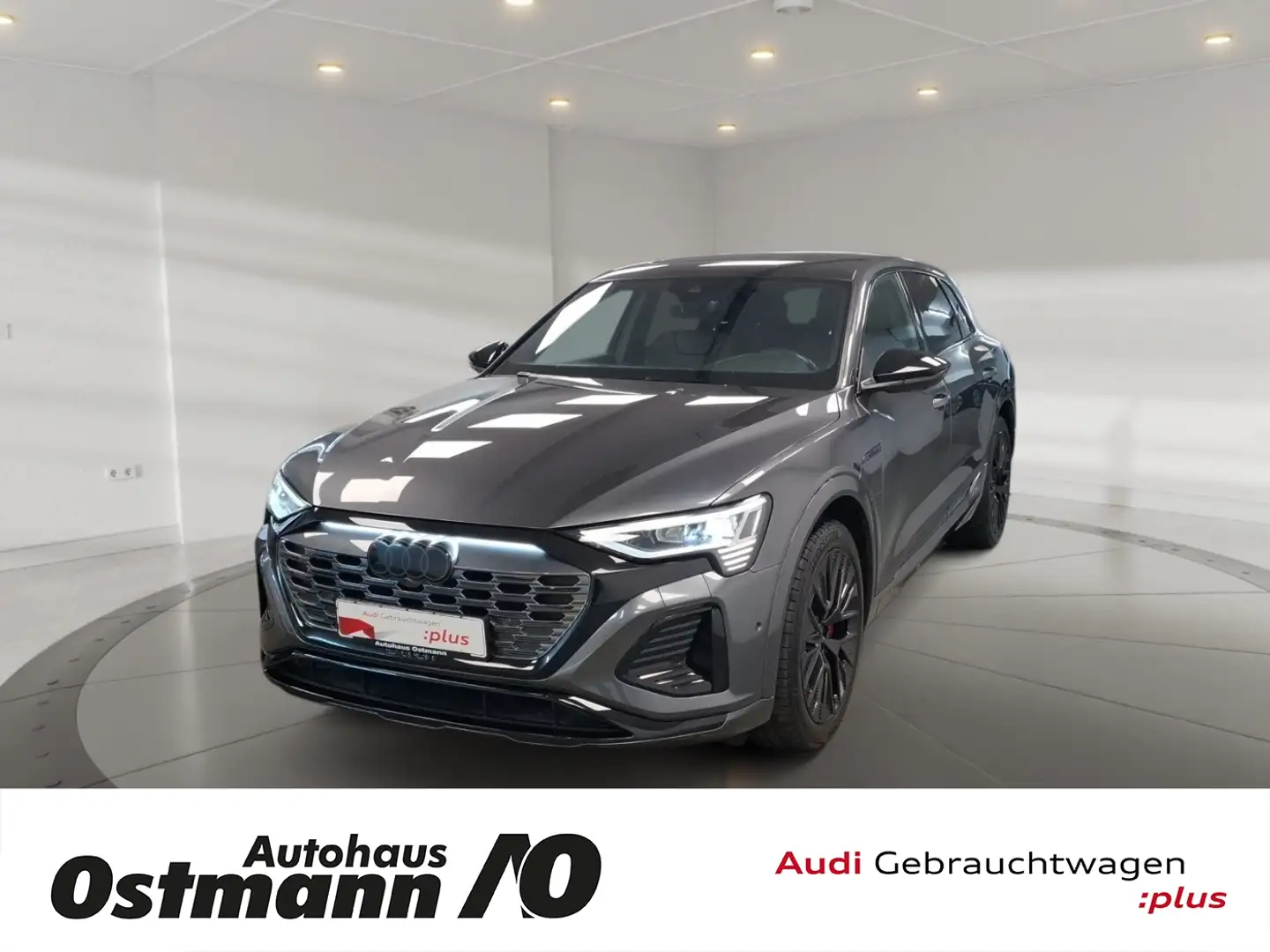 Audi Q8 e-tron 50 quattro S-Line 360 ACC AHK Matrix Grau - 1
