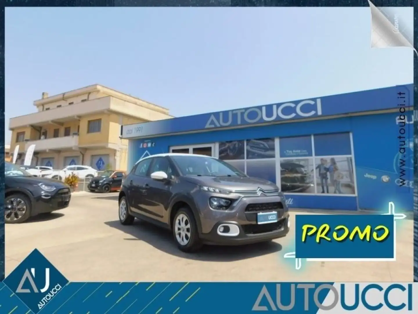 Citroen C3 1.2 PureTech You 83 CV DA € 113,50 Mese Grau - 1