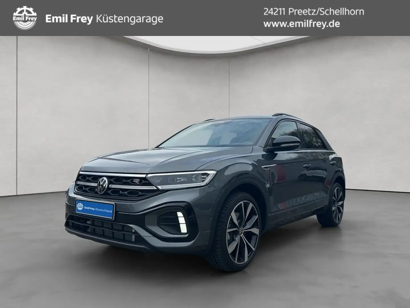 Volkswagen T-Roc R-Line 2.0 TDI DSG AHK RFK Panoramadach Grau - 1