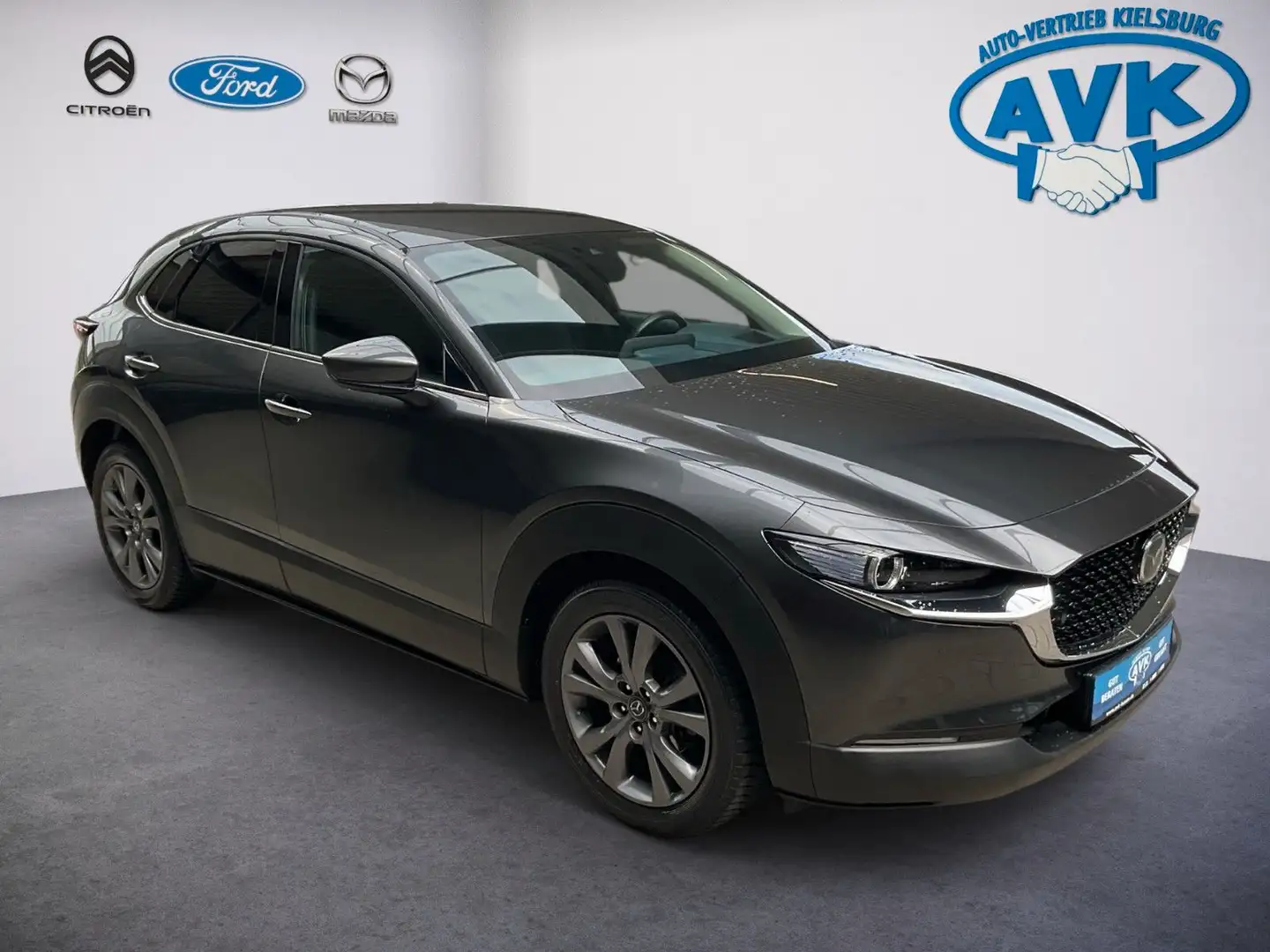 Mazda CX-30 Selection  AUT. AHK NAVI LED Kamera Grau - 1