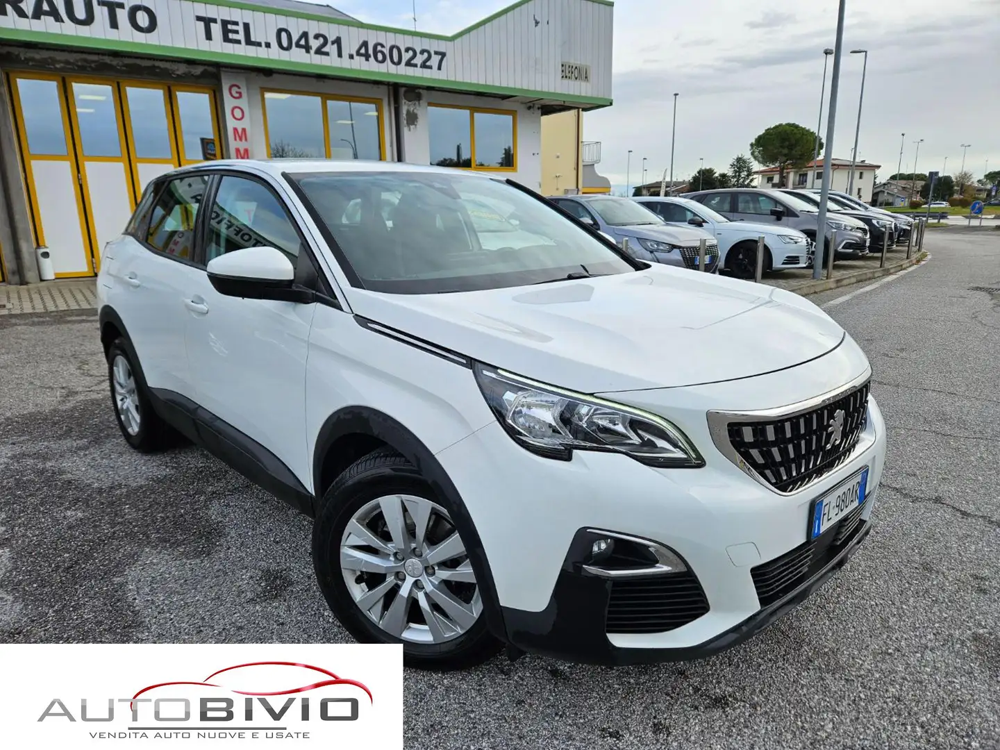 Peugeot 3008 BlueHDi 120 S&S Active Blanc - 1